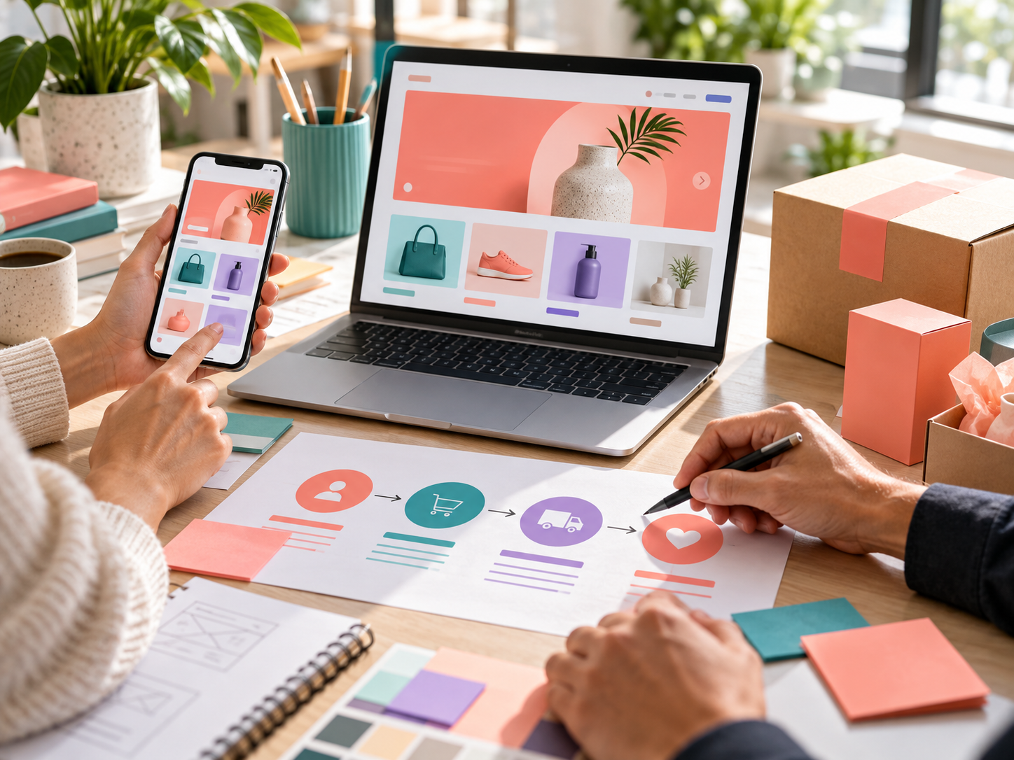 Diseño web y experiencia de e-commerce
