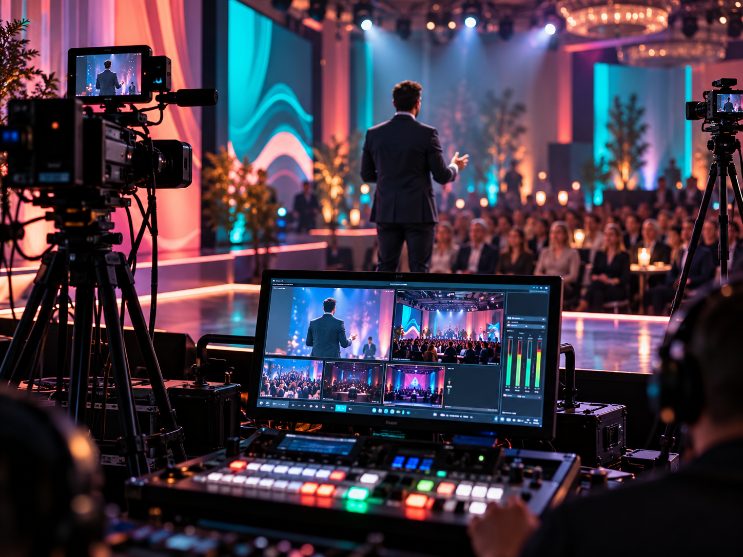 Producción audiovisual y transmisión en vivo